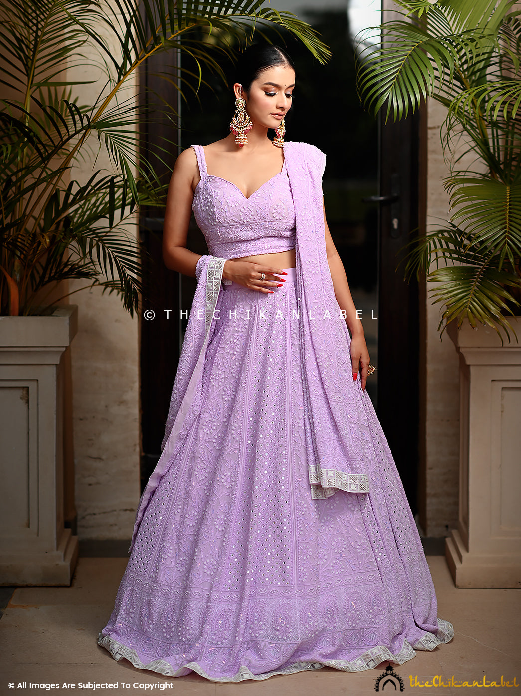 Marvelous Magenta Embroidery Work Georgette Print Evening Designer Gown.Online  Evening gowns india.